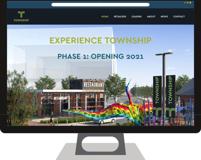 Township Shopping Center Web Design